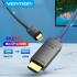 Vention 4K Mini DP to HDMI Cable 1.5M Black Vention 4K Mini DP to HDMI Cable 1.5M Black