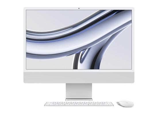 Apple iMac All-In-One Desktop Apple M1 8‑core CPU & 8‑Core GPU (256GB/8GB) w/ 24" 4.5K Retina Display - Silver