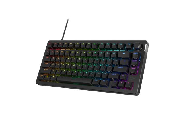 HyperX Alloy Rise Mechanical Ultra-Customizable Hot-Swappable Switches Ambient Light Sensor Gasket Mounted Linear Switches HyperX Alloy Rise Mechanical Ultra-Customizable Hot-Swappable Switches Ambient Light Sensor Gasket Mounted Linear Switches