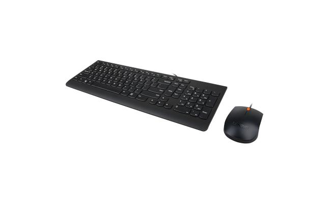 Lenovo 300 Wired Keyboard and Mouse Combo (Black) Lenovo 300 Wired Keyboard and Mouse Combo (Black)