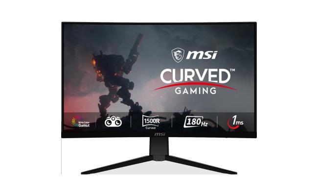 MSI G2422C 24" Curved 1500R Full HD 180Hz 1ms AMD FreeSync Frameless Night Vision w/ Anti-Flicker & Less Blue Light MSI G2422C 24" Curved 1500R Full HD 180Hz 1ms AMD FreeSync Frameless Night Vision w/ Anti-Flicker & Less Blue Light
